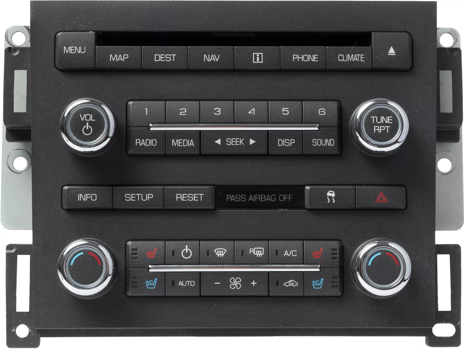 2009 Lincoln MKS AM FM Radio 6-Disc CD Player Navigation OEM 8A5T-19C156-AK