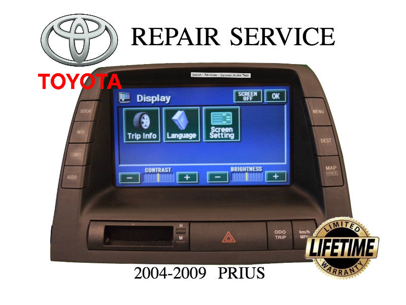 2008 prius stereo replacement