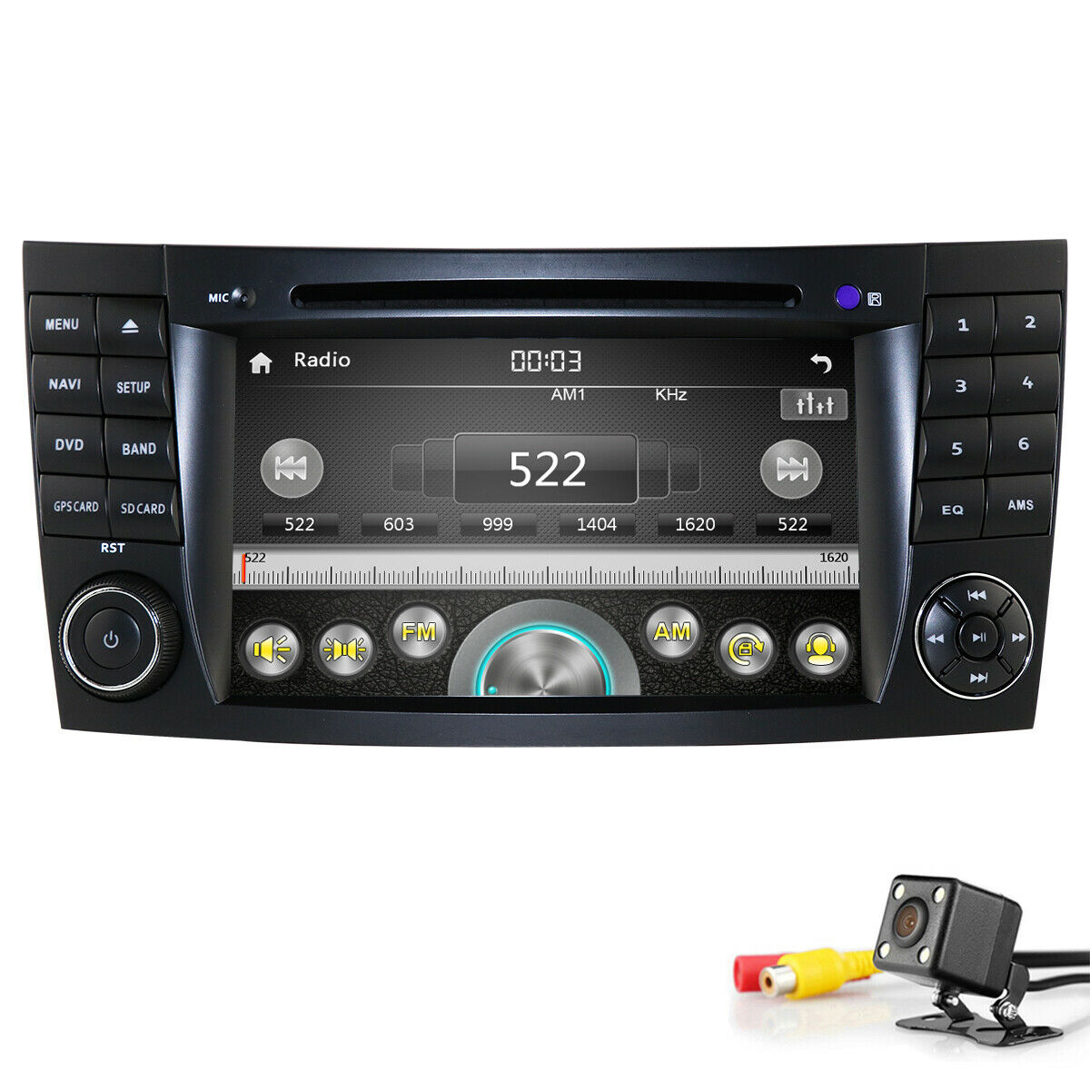 Android Multimedia Navigation Radio for Mercedes Benz E