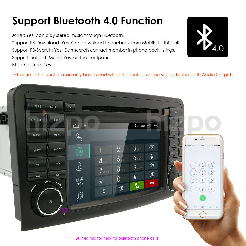 Android Multimedia Navigation Radio For Mercedes Benz GL/ML-Class X164 –  German Audio Tech