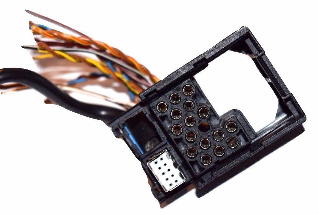 17 Pin Radio Plug Harness for BMW RADIO STEREO CASSETTE ... e30 wire harness 