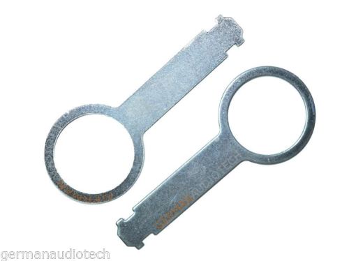 2) New RADIO REMOVAL TOOLS KEYS SET for VOLKSWAGEN VW CASSETTE CD PLA –  German Audio Tech