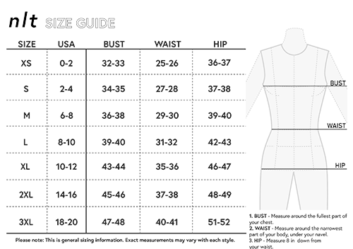 Size Guide – NLT