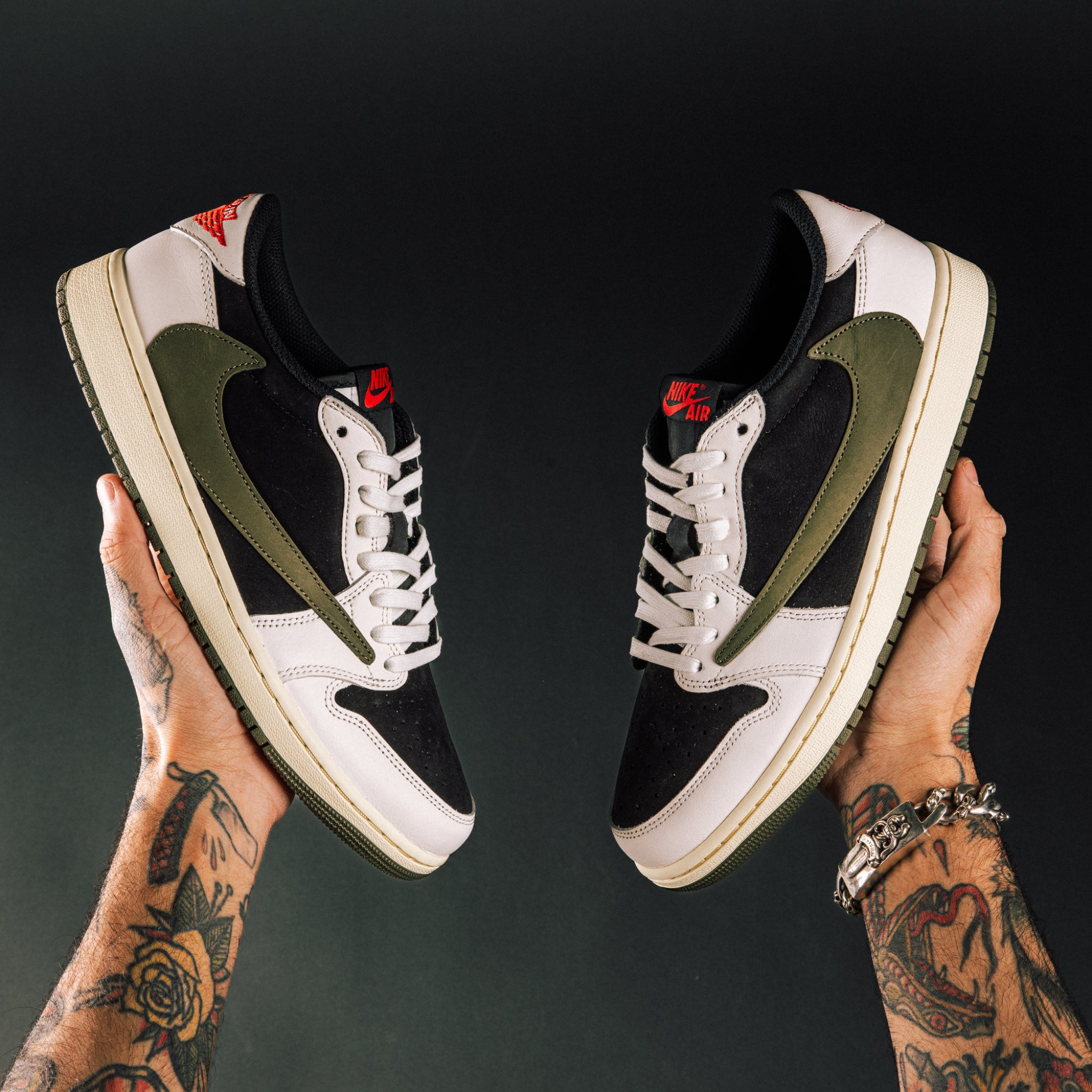 Jordan 1 Low OG Travis Scott Olive