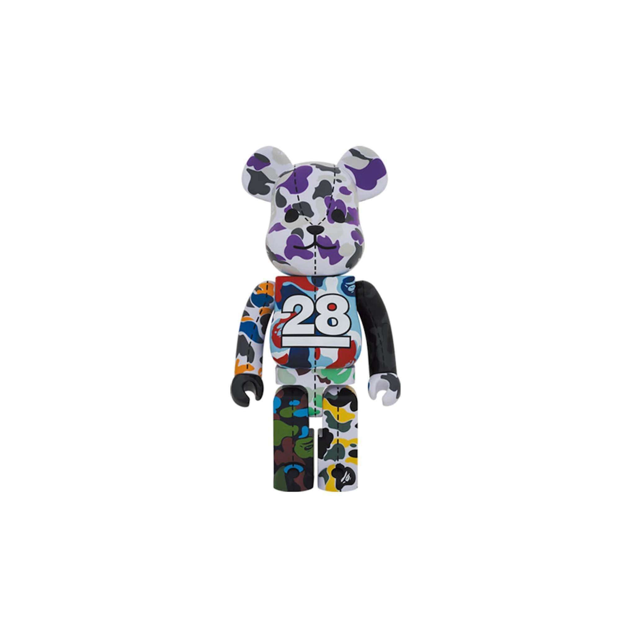 Bearbrick x BAPE 28th Anniversary Camo #4 1000% – Common Hype