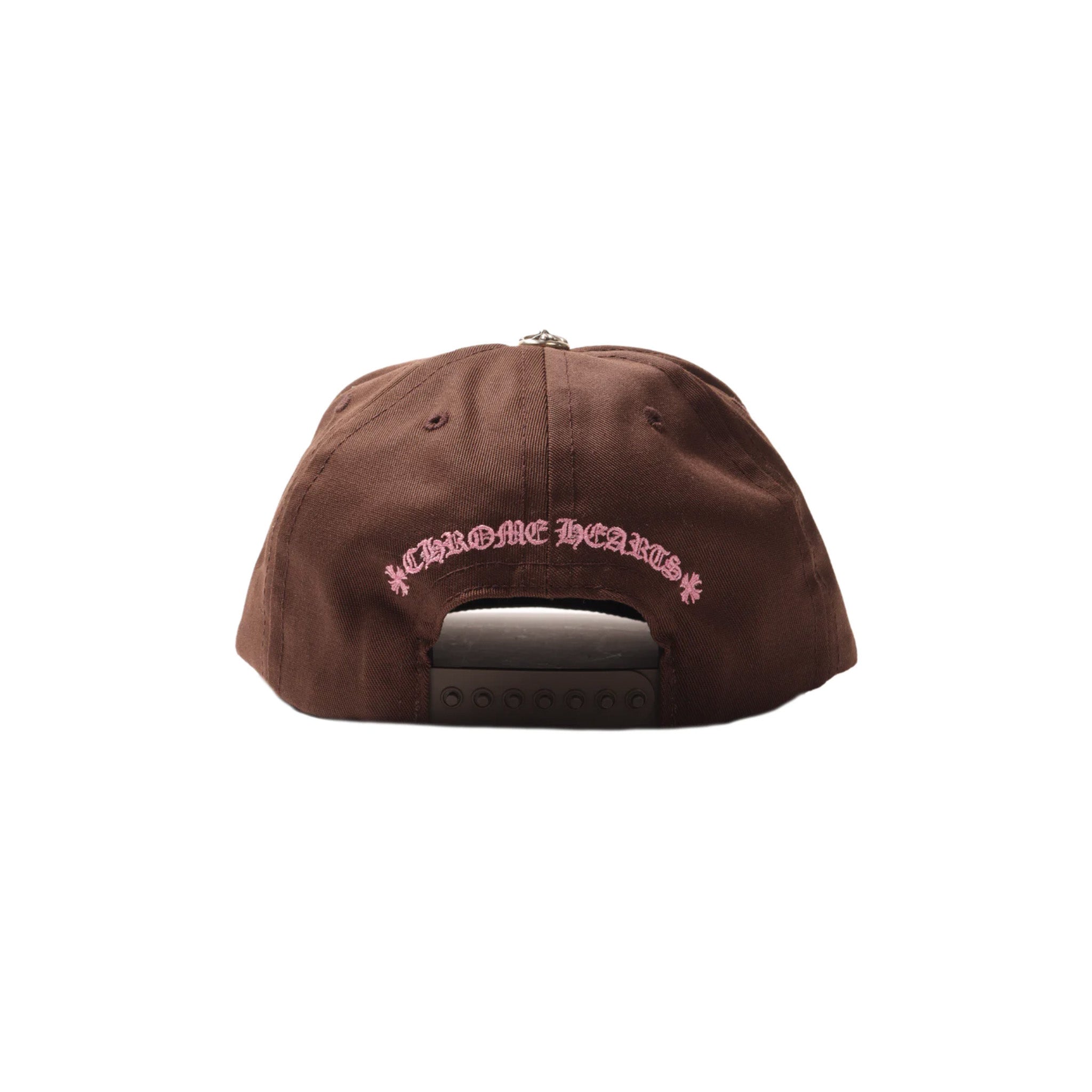 NTWRK - Chrome Hearts CH Baseball Hat Brown/Pink