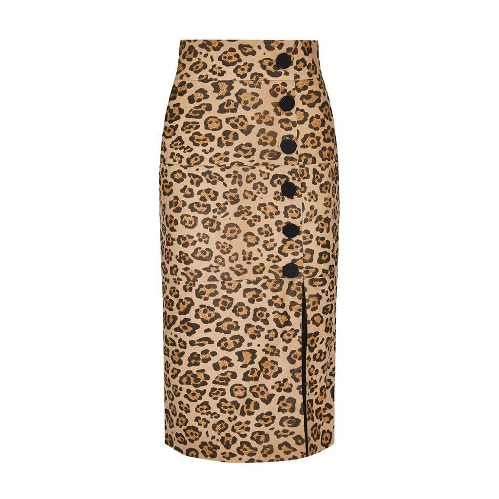 Leopard Print Leather Skirt | lupon.gov.ph