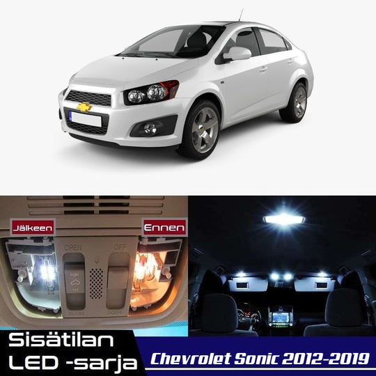 Chevrolet Aveo / Sonic (T300) Sisätilan LED sarja ;x6