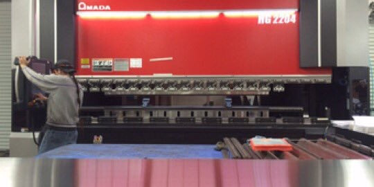 AEI Lightings Amada HG-2204 Press Brake