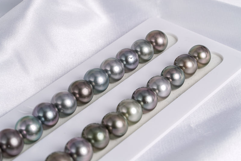 37pcs SR/NR Multicolor 11mm-13mm AAA Quality NL502 - Loose Pearl jewelry wholesale