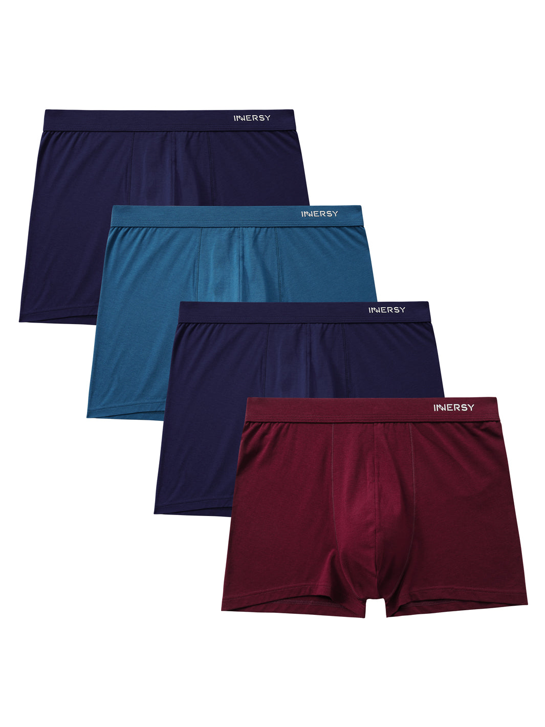 Men's Cotton Knit Boxer Shorts 4-Pack – Innersy Store