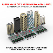 Load image into Gallery viewer, Micro (Modular) 1960s Office Building &amp; Pizza Shop Instructions
