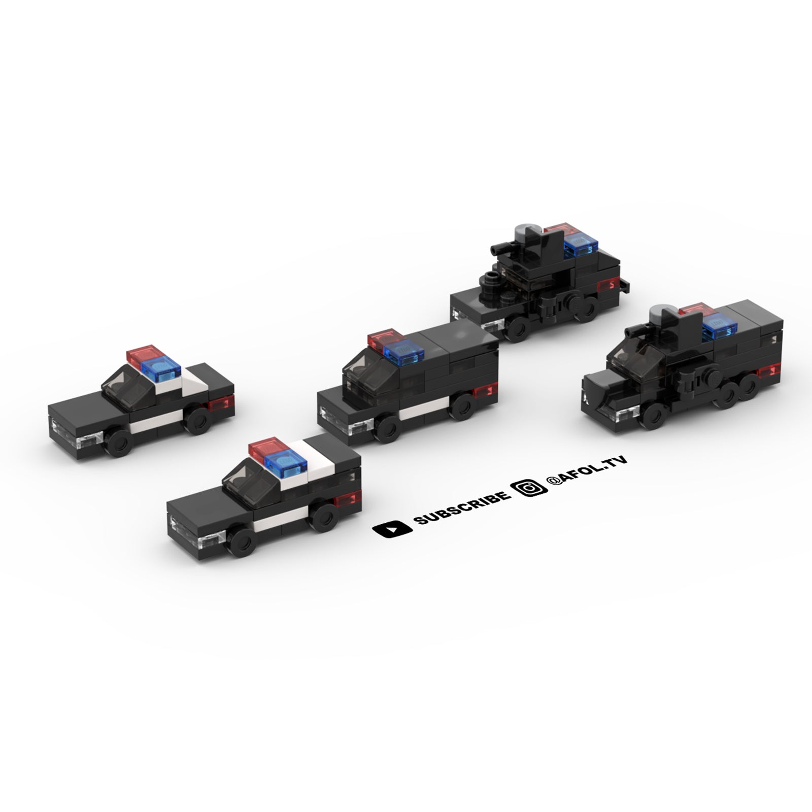 LEGO® Micro Police Instructions (Master Set)