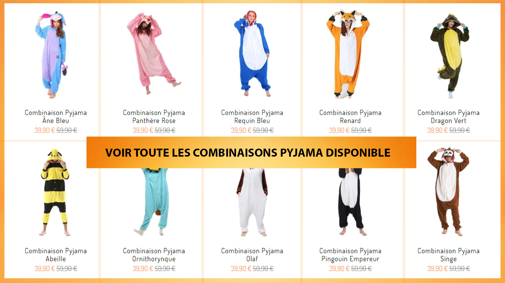 combinaison pyjama