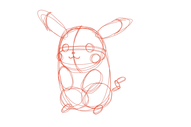 Dessiner facilement un Pokemon - Apprendre à dessiner 