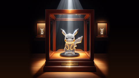 Un design luxueux de Pikachu