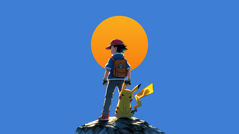Ash et Pikachu