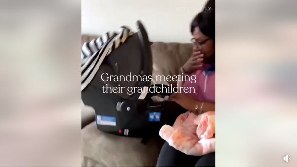 Grandmothers Meeting Grandkids for First Time - Motherly Facebook Video