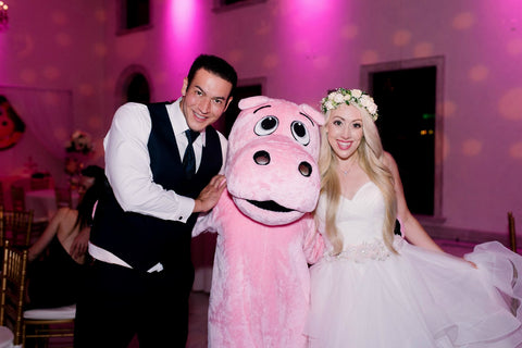 Puddles Hippo At Wedding