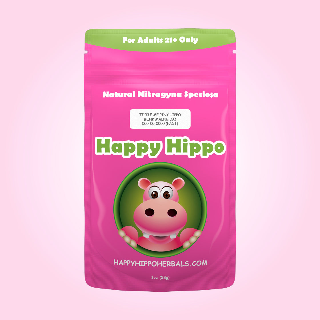 Image of Pink Maeng Da (Blend) - Tickle Me Pink Hippo