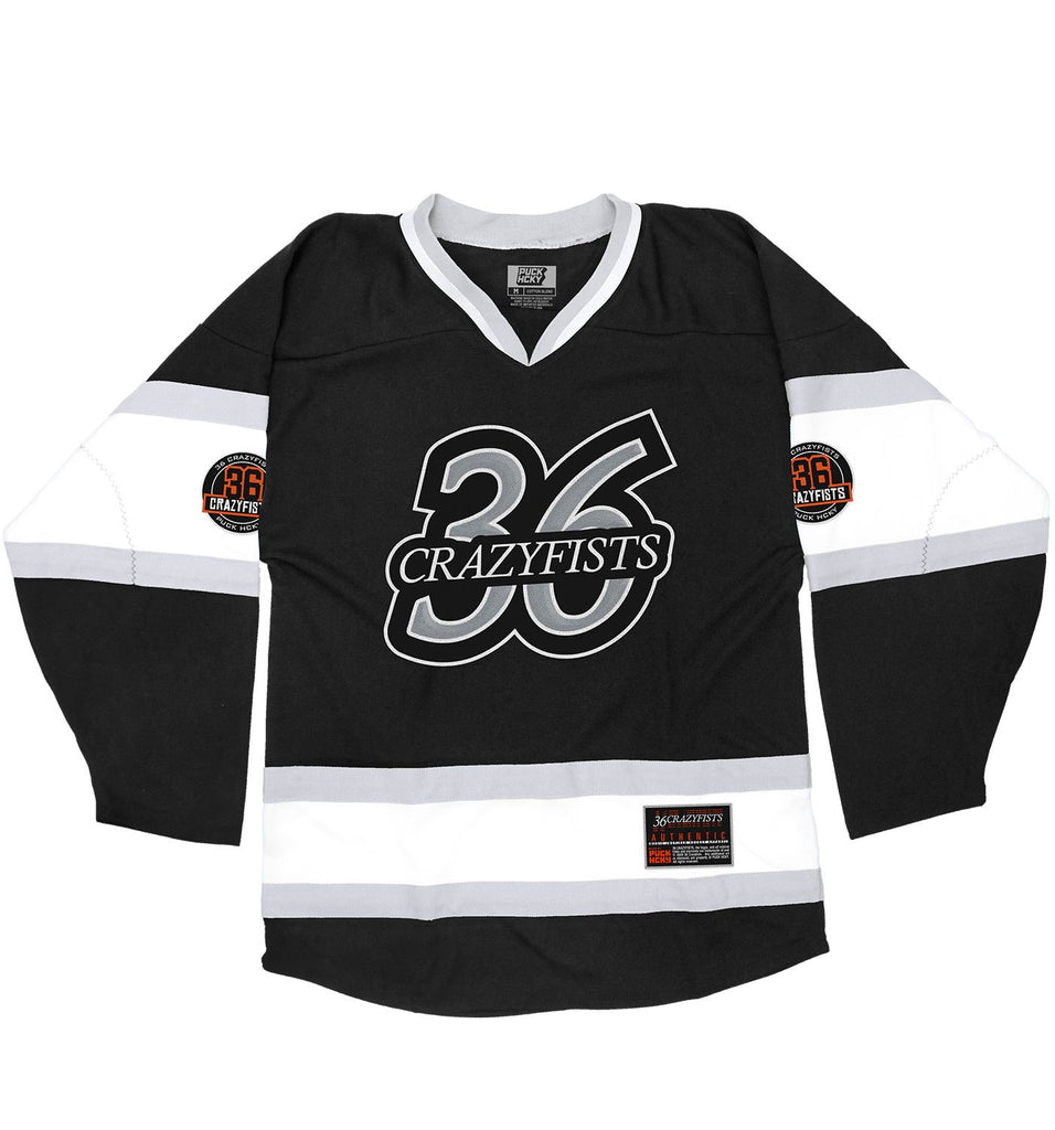 grey hockey jersey