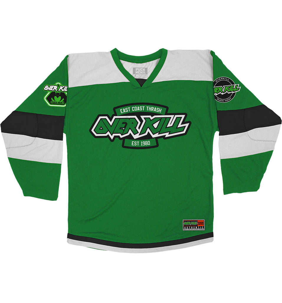 green hockey jersey