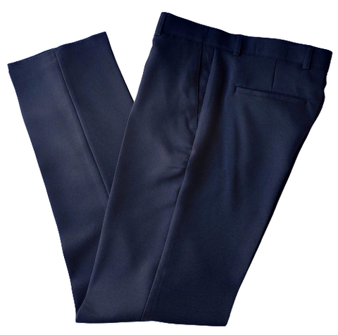 Pantalón de Vestir Negro (Sin Pinzas) Euroflex