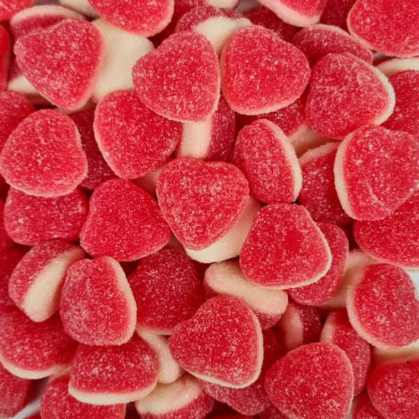 Sugared Peach - Acrylic Hearts Mix