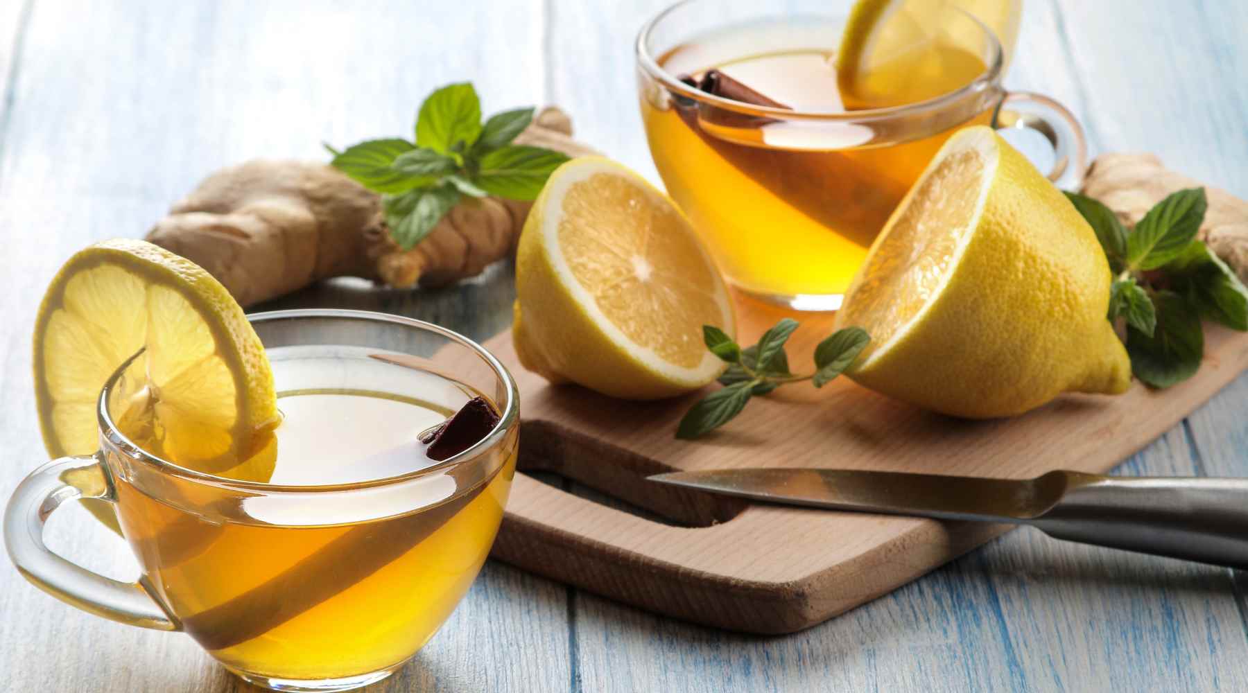 lemon ginger tea