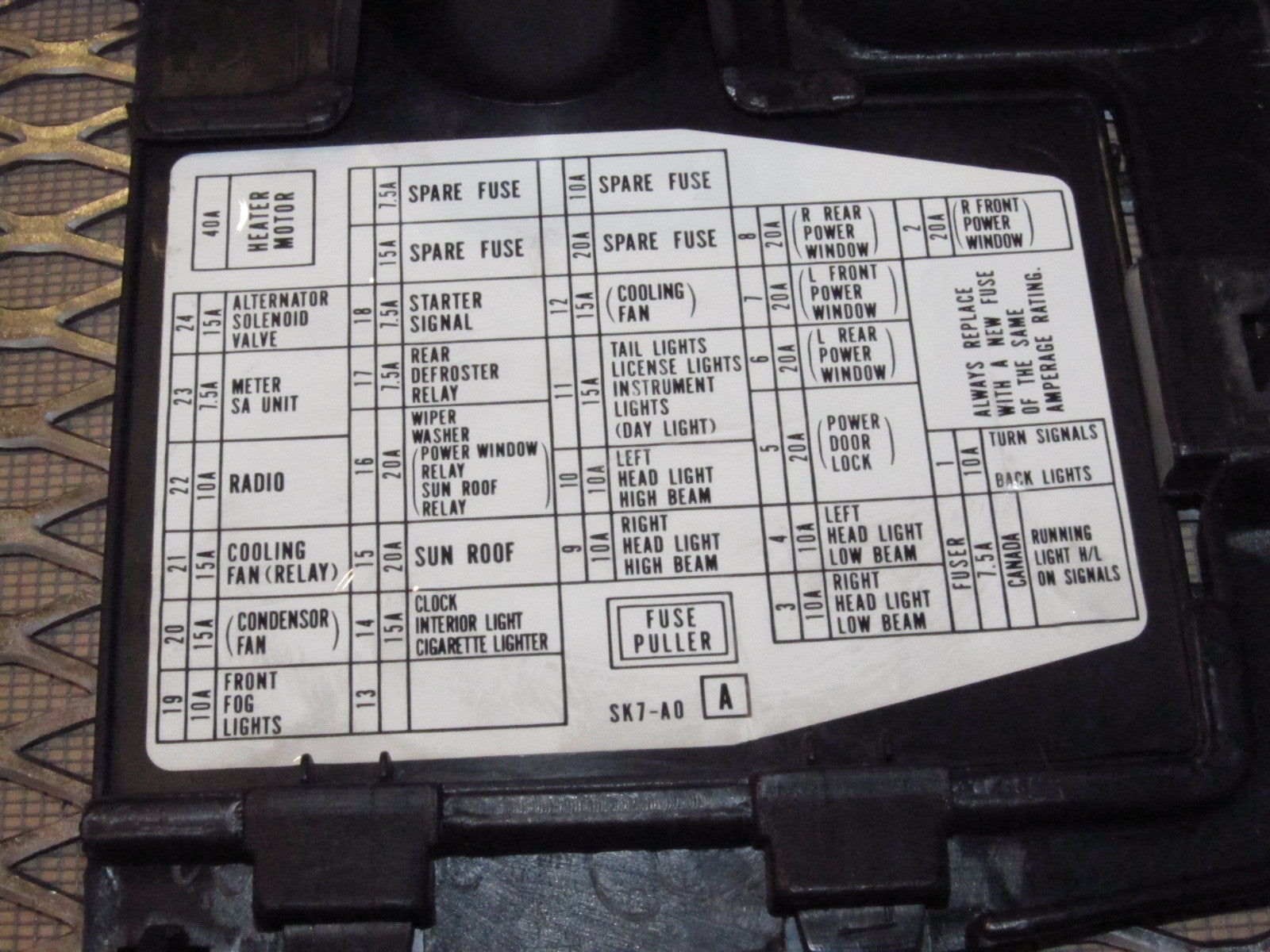 89 Acura Integra Fuse Box Wiring Diagram Networks