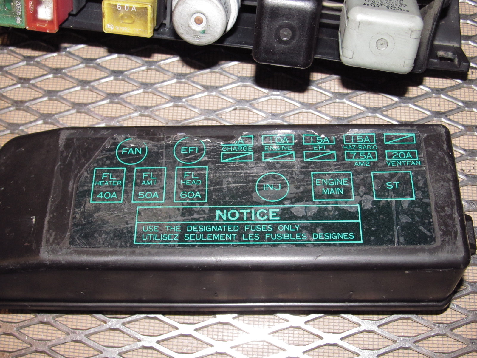 1988 Toyota Pickup Fuse Box Diagram - Atkinsjewelry