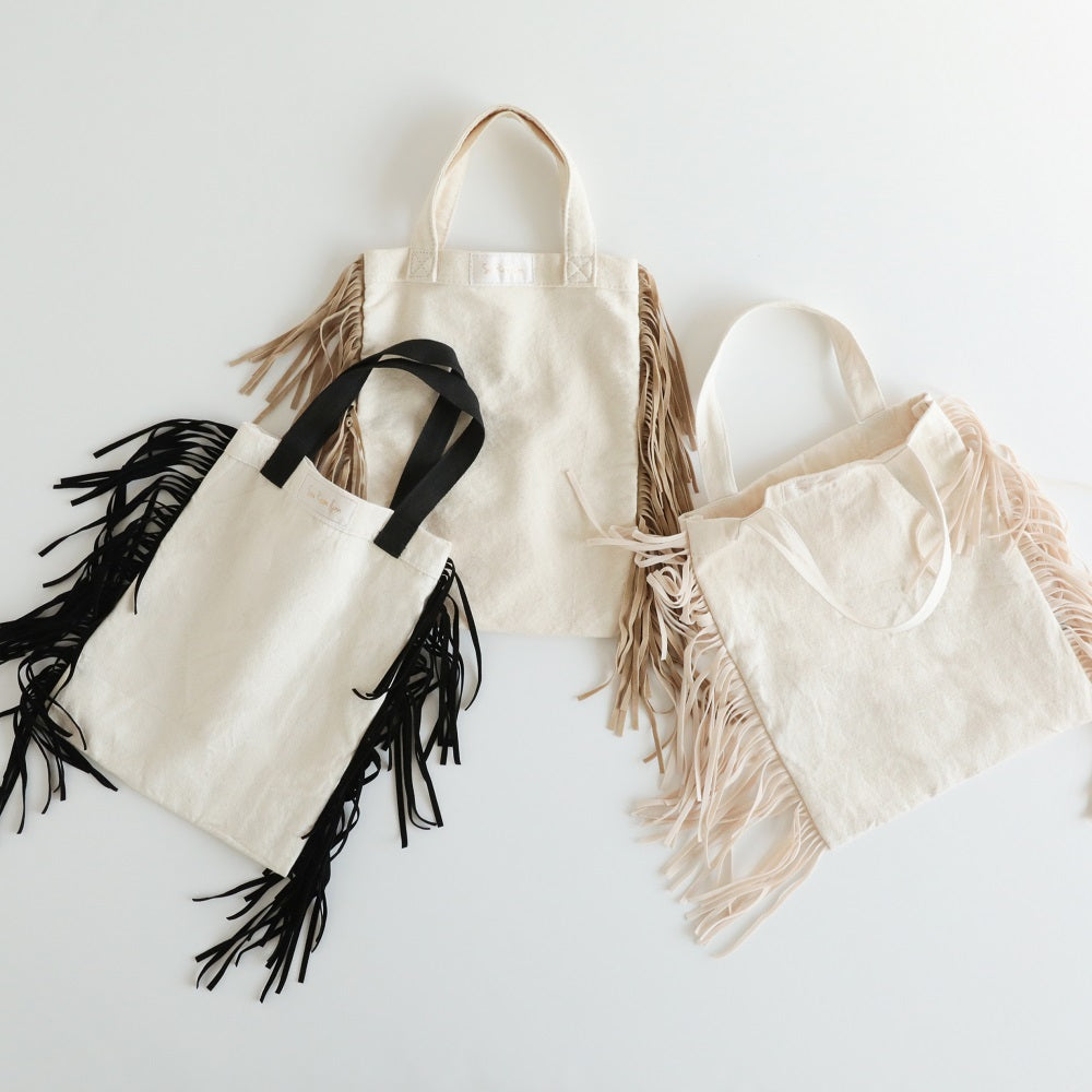 searoomlynn シールームリン FRINGE MINI BAG グリーン - バッグ