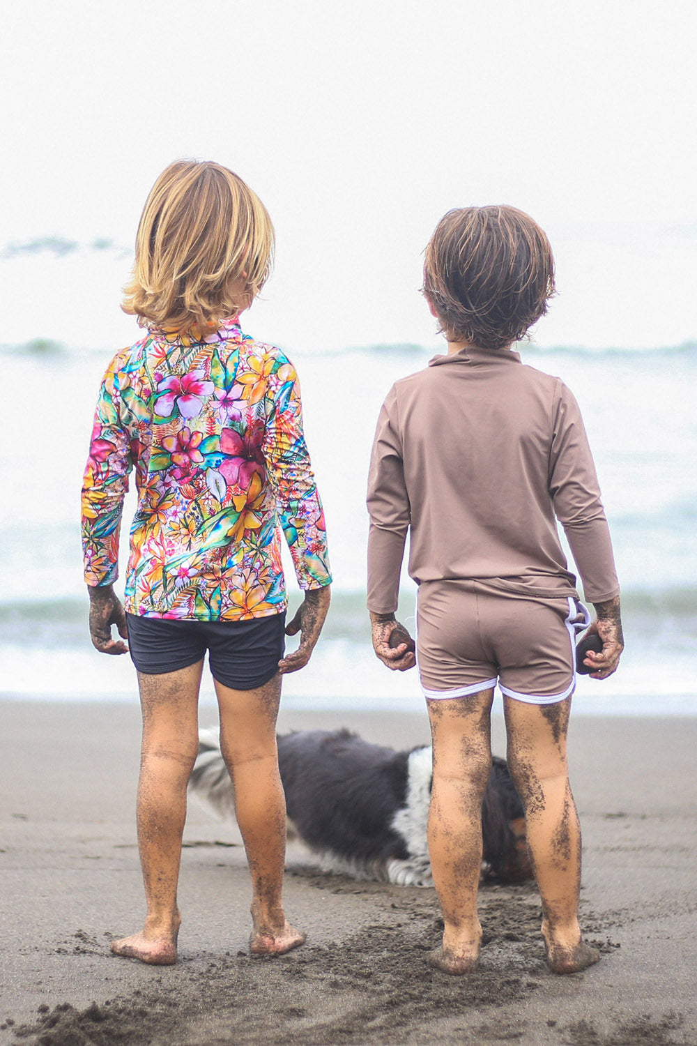 Dkoko Mini sustainable Sunny in Kids Flow swimwear | Rashguard