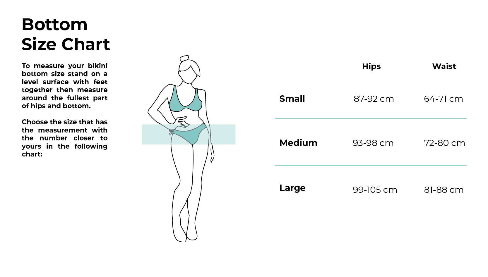 Sizing Chart Bottom Dkoko