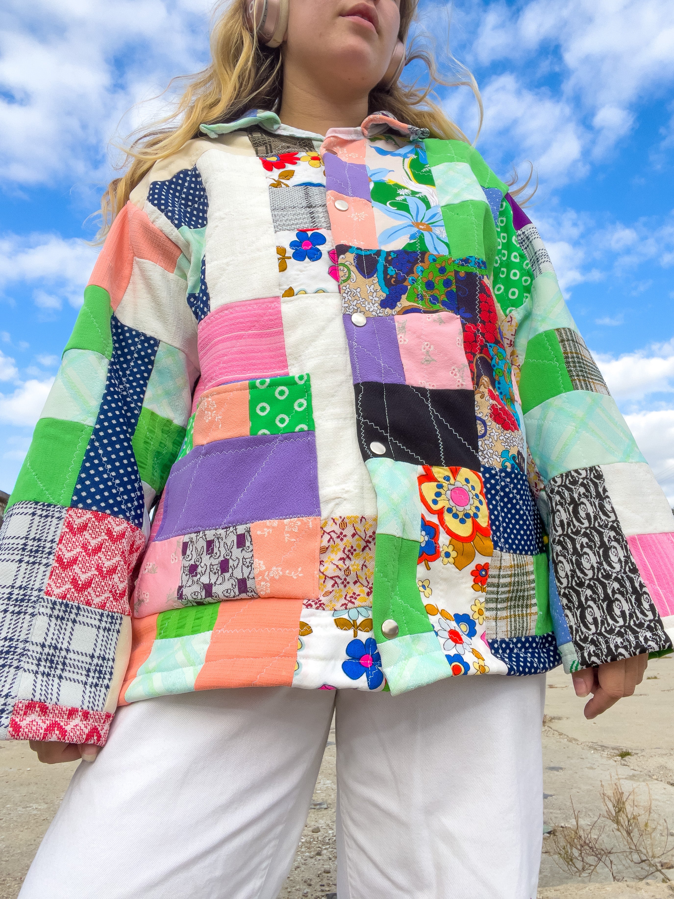 Handmade Patchwork Quilt Jacket – NEVER NEUE