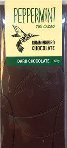 Hummingbird - Peppermint Dark Chocolate 60g