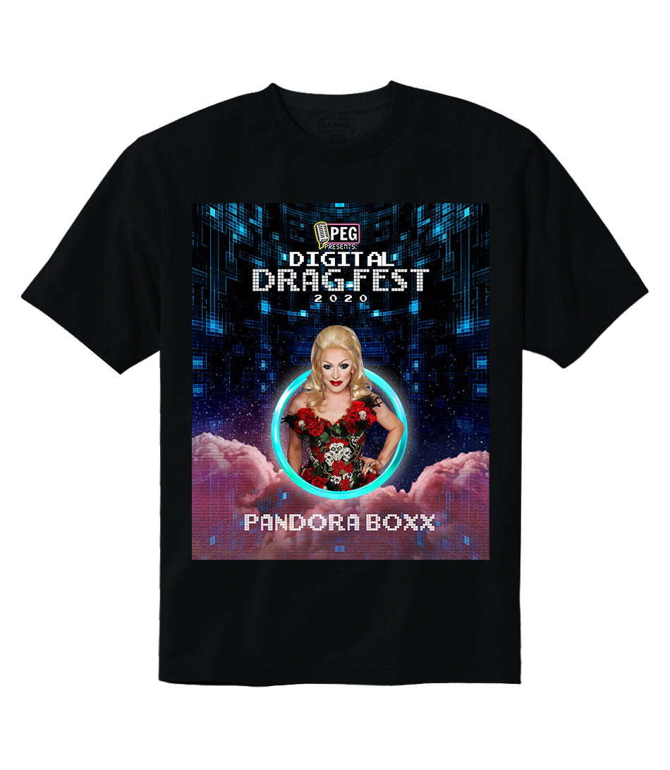 Pandora Boxx- Digital Drag Fest 2020 T-shirt