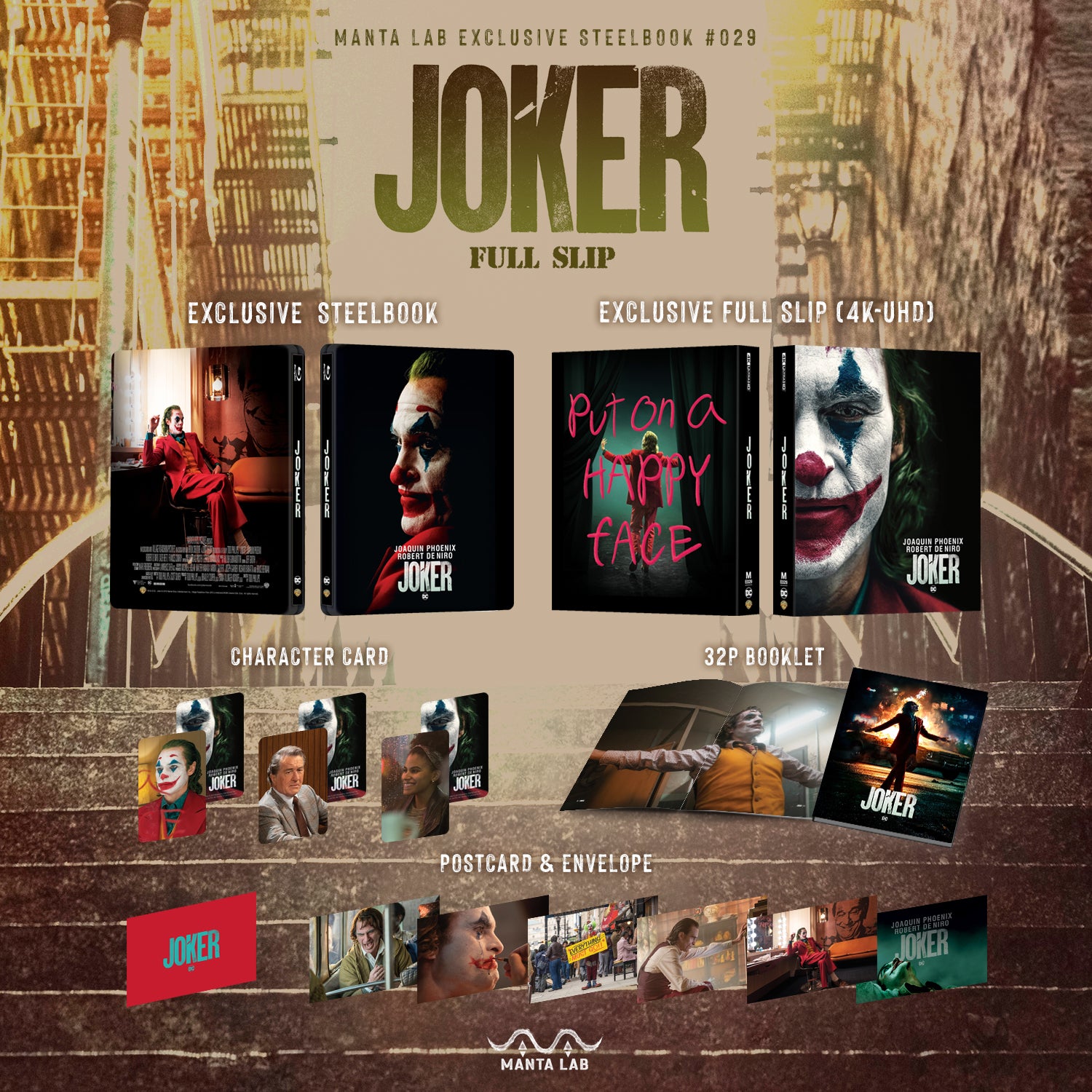 [ME#29] JOKER STEELBOOK (FULL SLIP)(4KUHD)