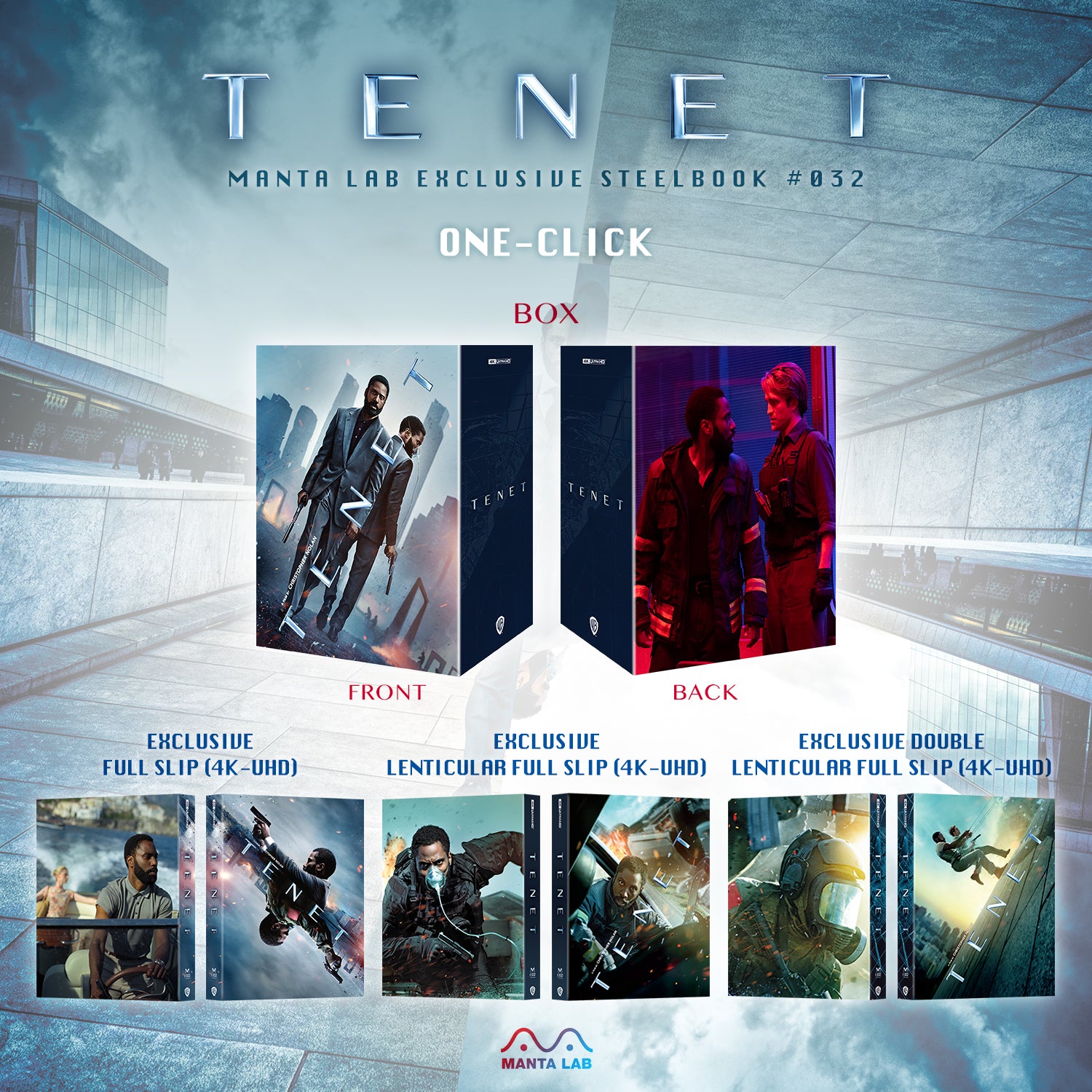 [ME#32] Tenet Steelbook (One Click)