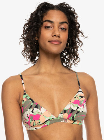 Womens Printed Beach Classics Separate Underwired D-Cup Bikini Top