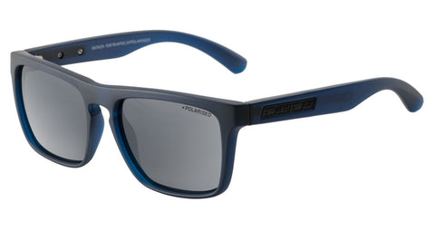 DD Monza - Satin Blue/Grey Polarised Sunglasses Dirty Dogs 