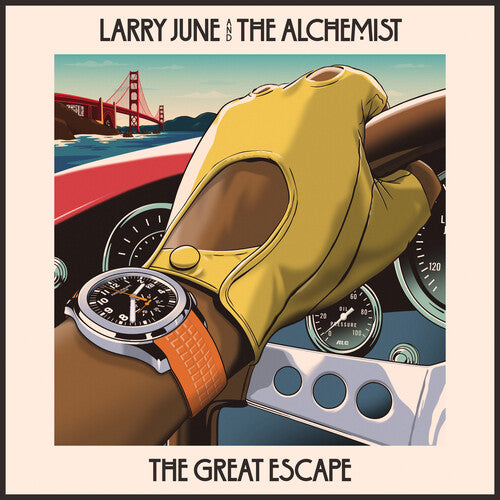 Larry June/Spaceships On The Blade (Orange & Bone Coloured Vinyl