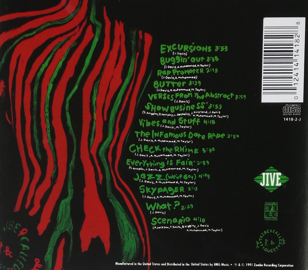 Tribe Called Quest, A/The Low End Theory [LP] – Taz Records