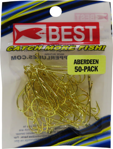 BEST 50 Count Bronze Bait Holder Hook Packs – Stopper Lures