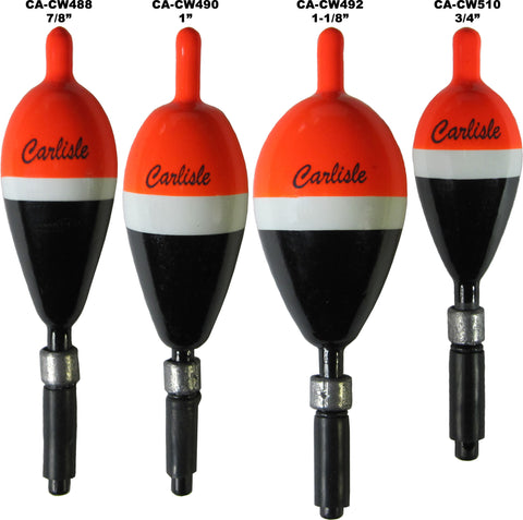 Carlisle Foam Slotted Ice Floats - 3 Pack – Stopper Lures