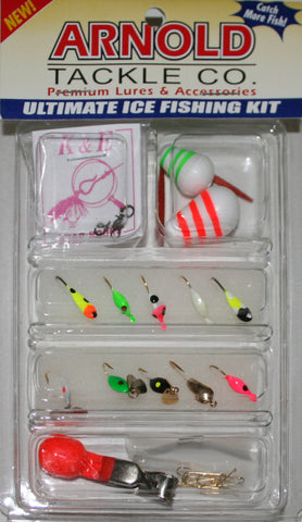 Assorted Specie Specific Ice Kits - Bluegill, Perch, Walleye & Crappie –  Stopper Lures