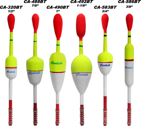 Carlisle Catfish Weighted Pole Floats - 1 Pack – Stopper Lures