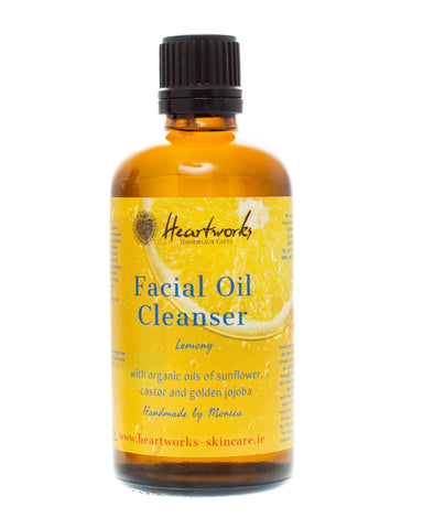 facial oil cleanser lemony