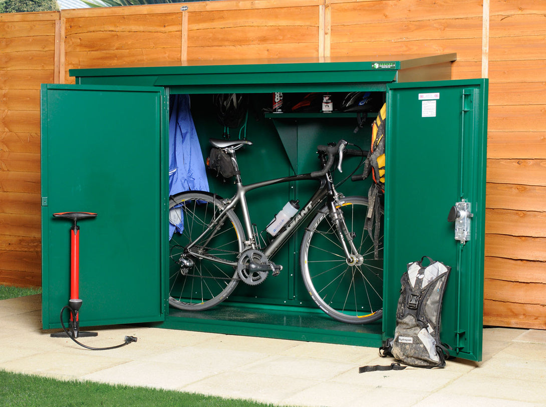 secure bike storage