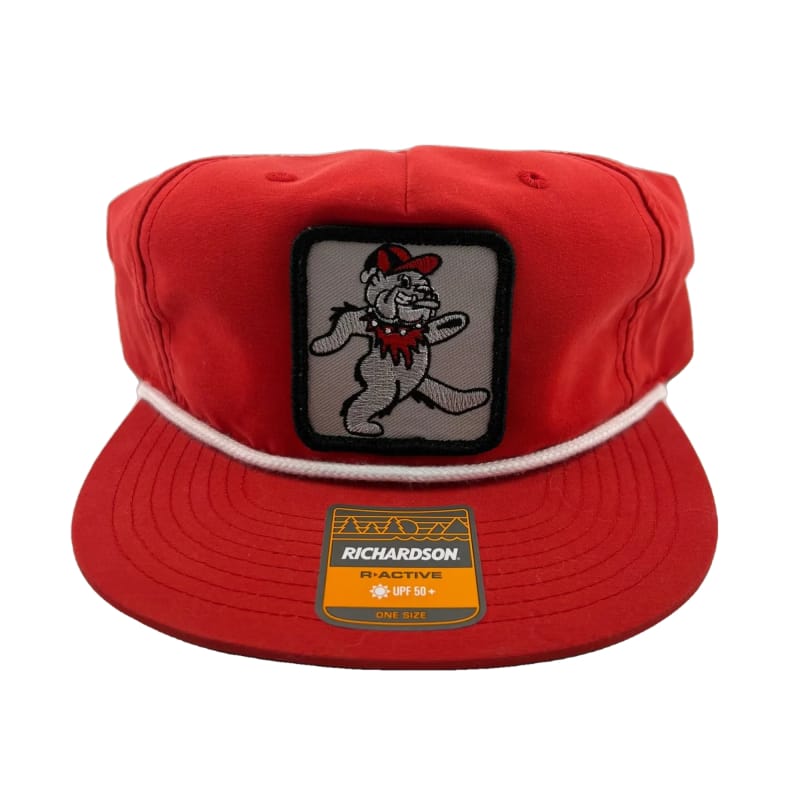 Grateful Gamedays Dancing Dawg Red Rope Hat | High Country Outfitters